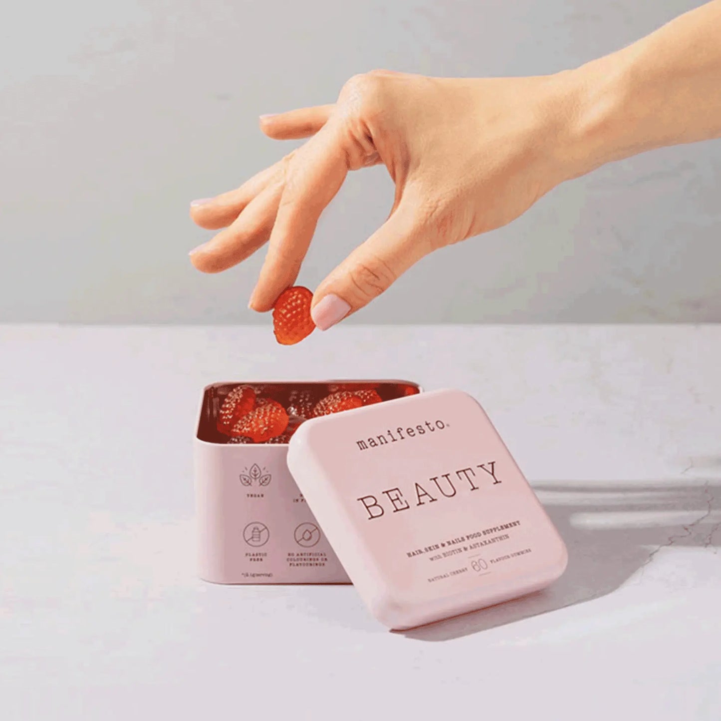 Manifesto Beauty Gummies (TIN 60pcs) Manifesto