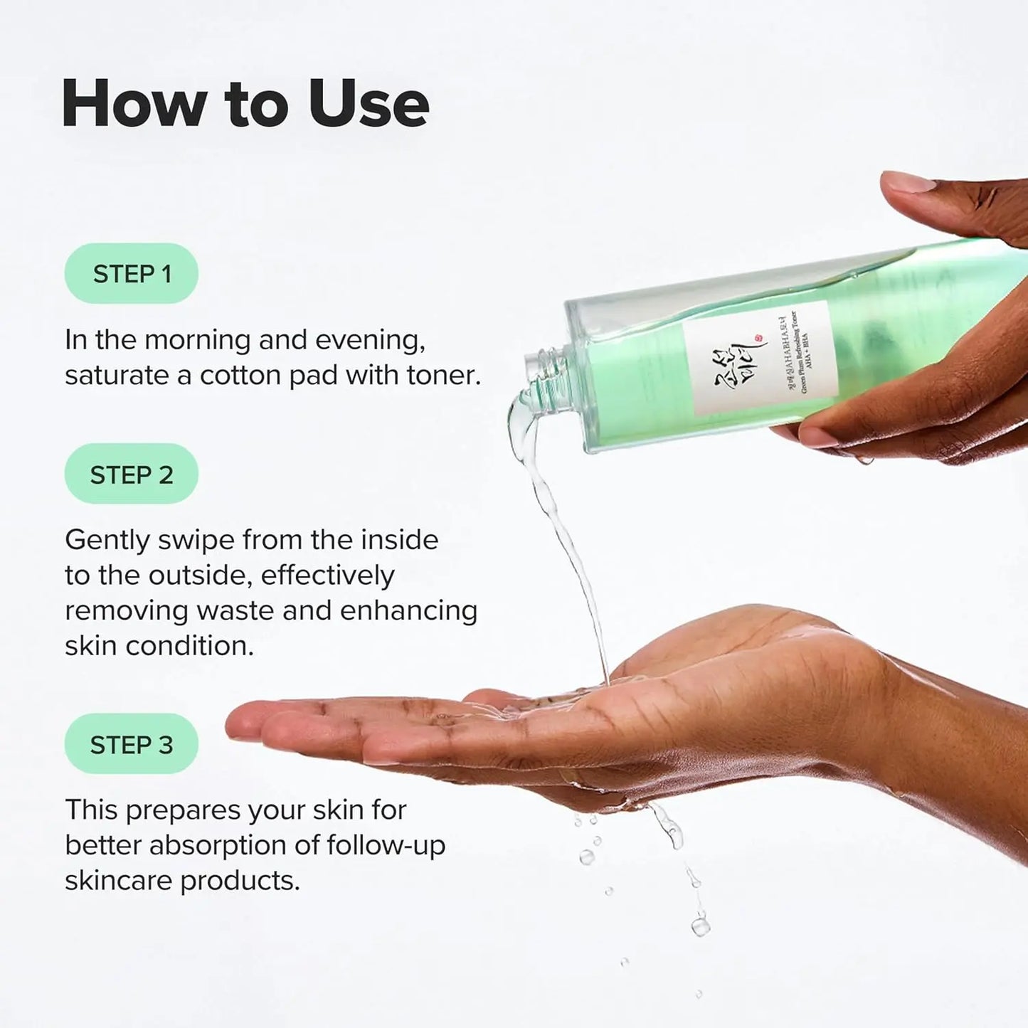 Beauty of Joseon Green Plum Refreshing Toner: AHA + BHA (150ml) Beauty of Joseon