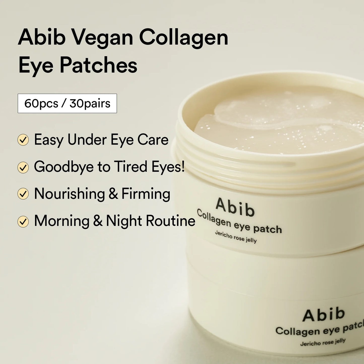 Abib Jericho Rose Jelly Collagen Eye Patch