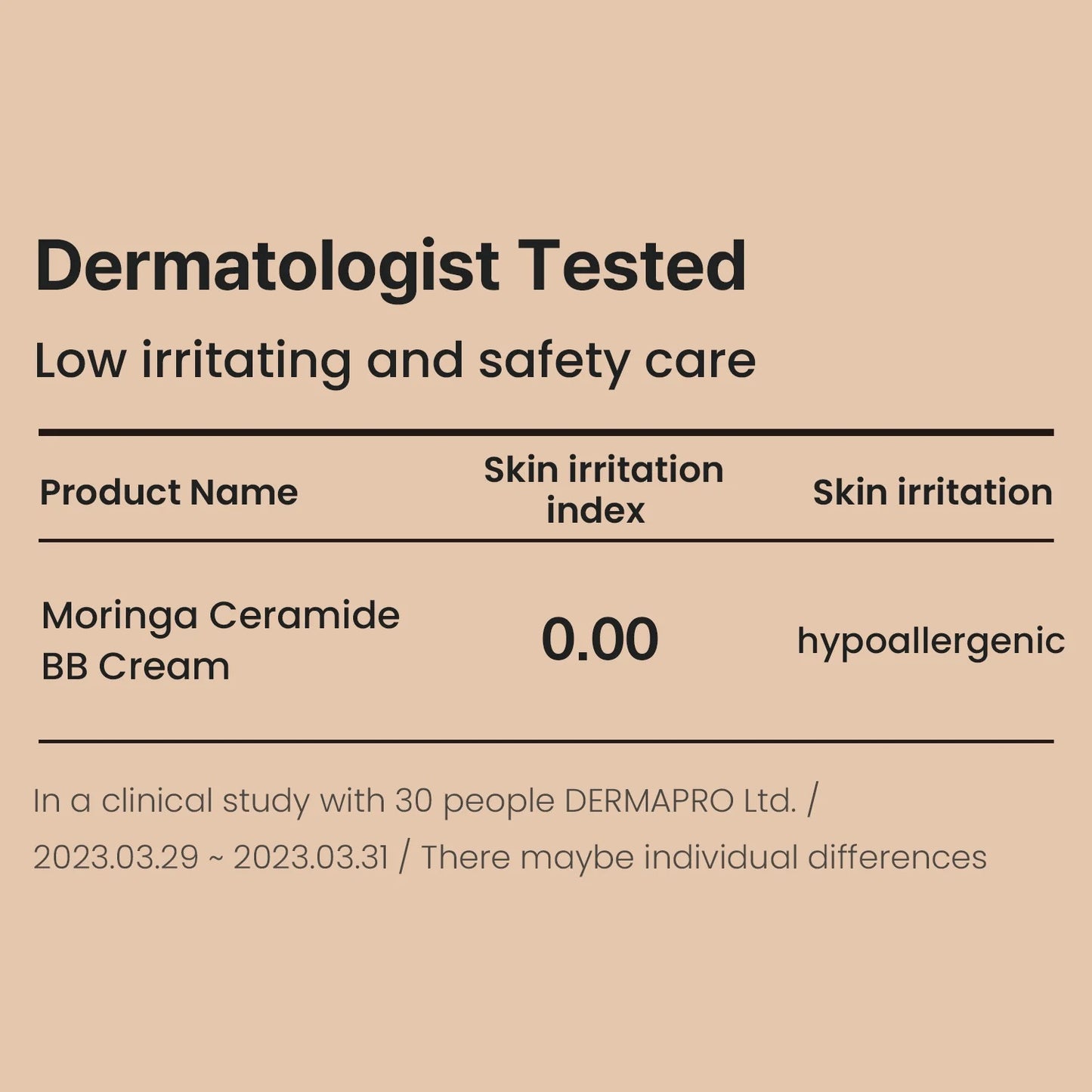 Moringa Ceramide BB Cream SPF 30 PA++