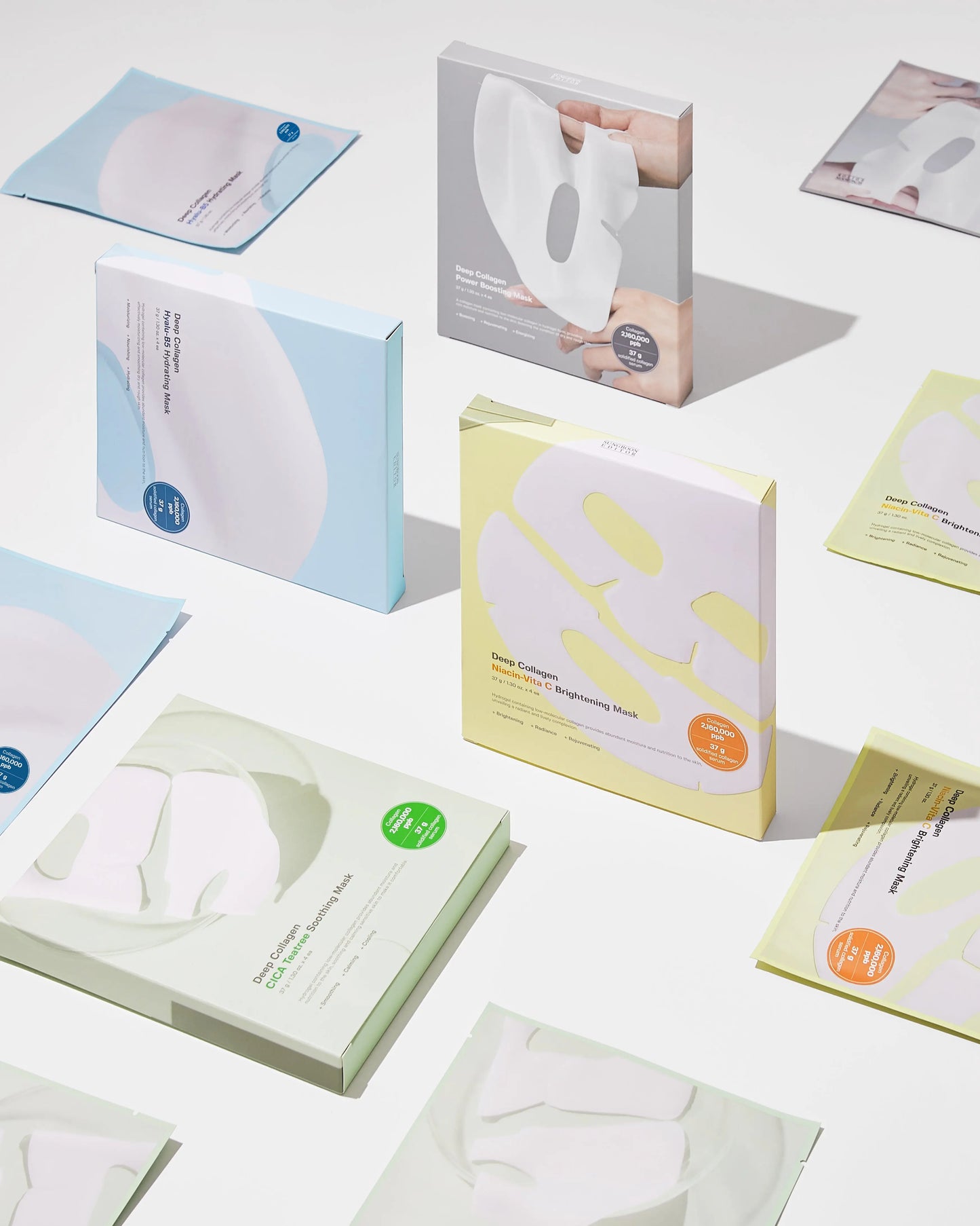 Sungboon Editor Deep Collagen Niacin Vita C Brightening Mask Pack (4pc) Sungboon Editor