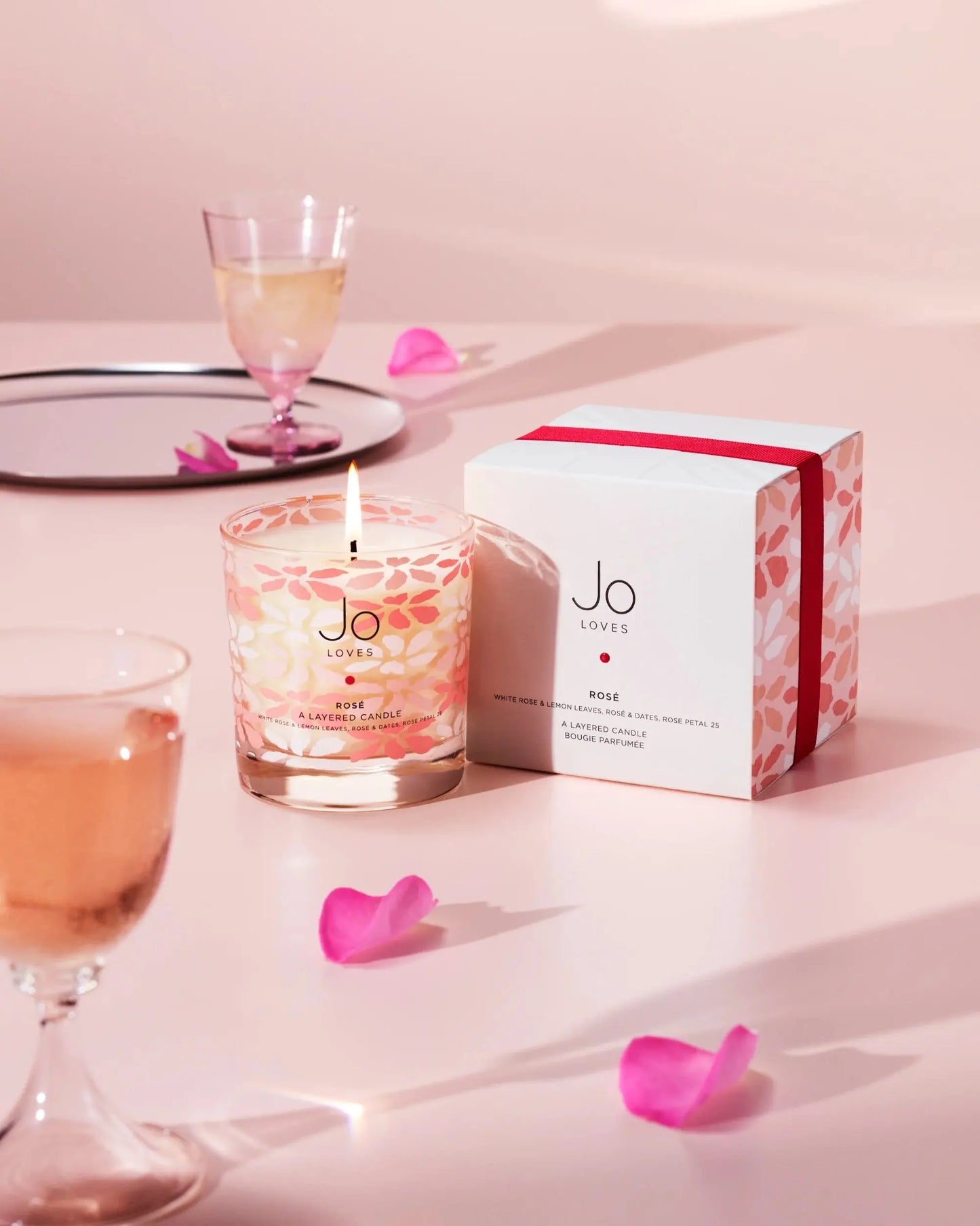 Jo Loves Rosé A Layered Candle Jo Loves