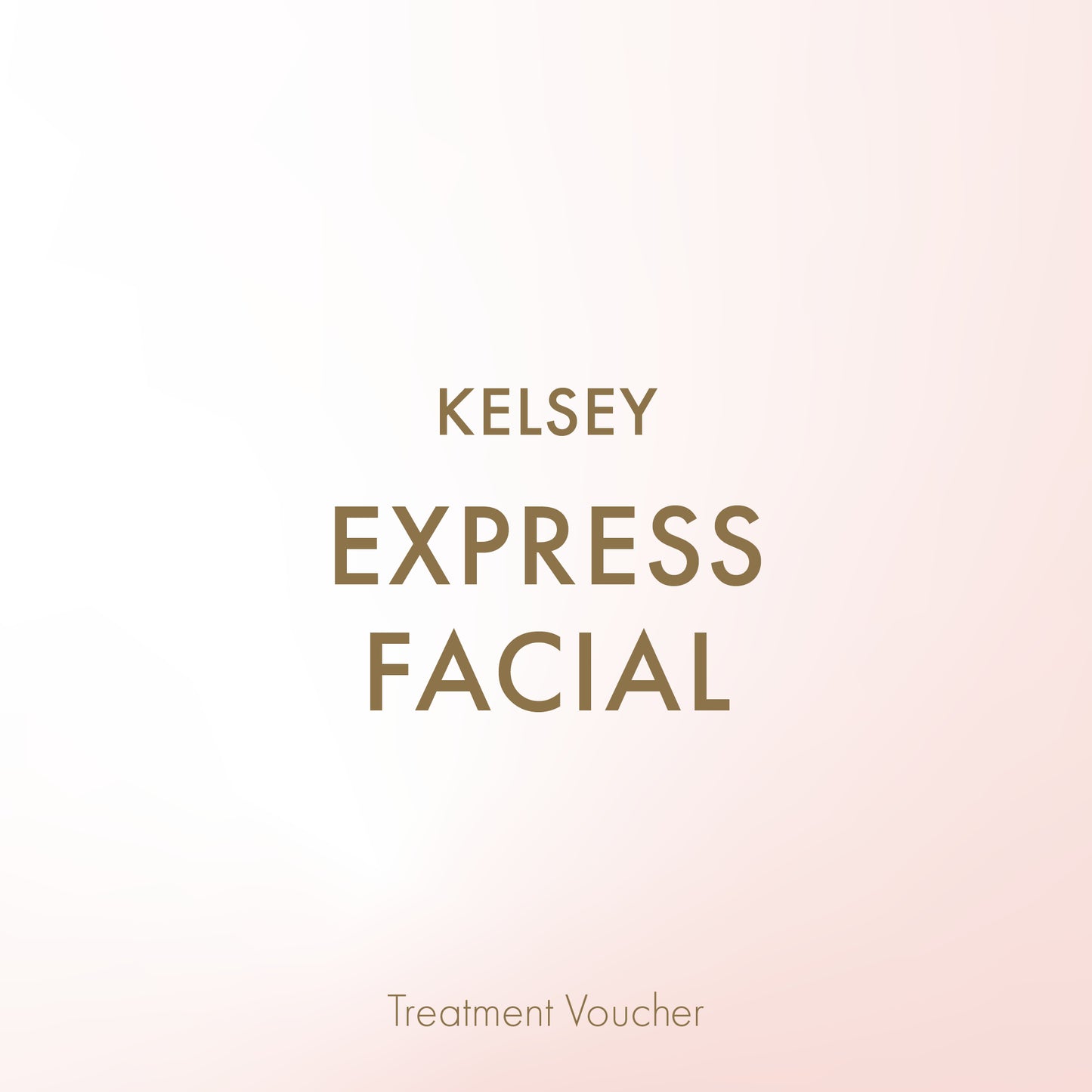 BLACK FRIDAY: 5 Kelsey Express Facials for the Price of 3