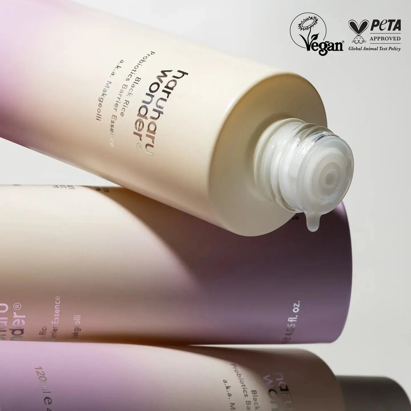 Haruharu Wonder Black Rice Hyaluronic Probiotics Barrier Essence (120ml) Haruharu Wonder