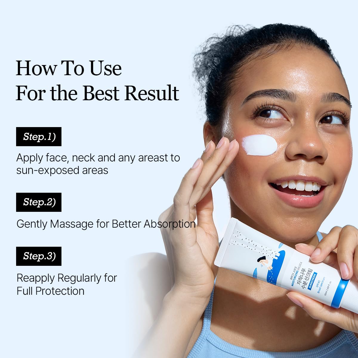 Round Lab Birch Juice Moisturising Sun Cream