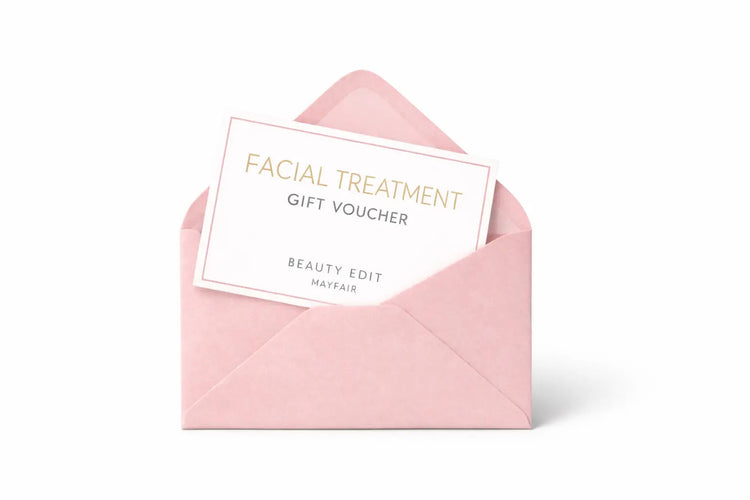 Beauty Edit Mayfair facial course, four facials paid for and a fifth complimentary