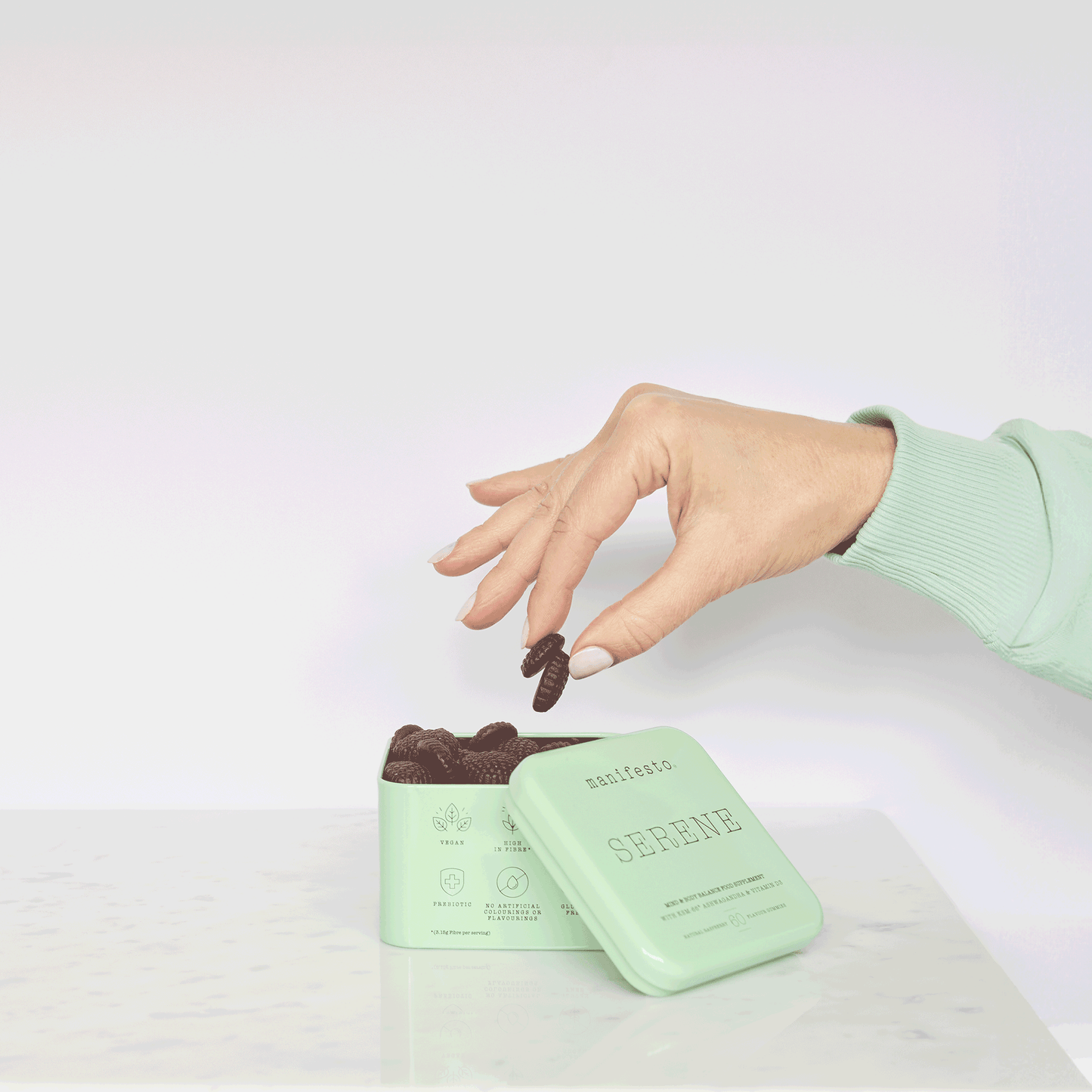 Manifesto Serene Gummies (TIN 60pcs)