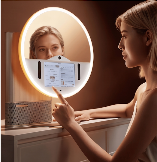 AI Skin Analysis at Beauty Edit Mayfair, Berkeley Street, London W1J