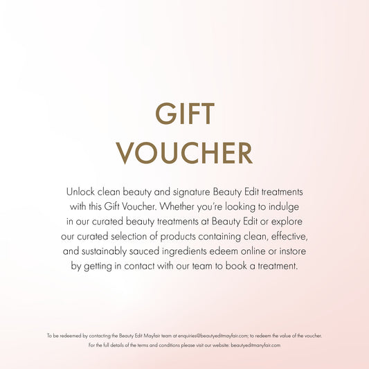 The Beauty Edit Mayfair Gift Voucher