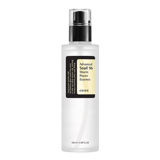 CosRX Advanced Snail 96 Mucin Power Essence bottle on a white background