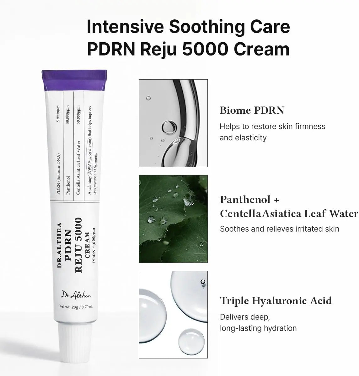 Dr. Althea PDRN Reju 5000 Cream 20ml Dr. Althea