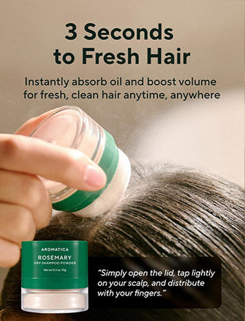 Aromatica Rosemary Dry Shampoo Powder