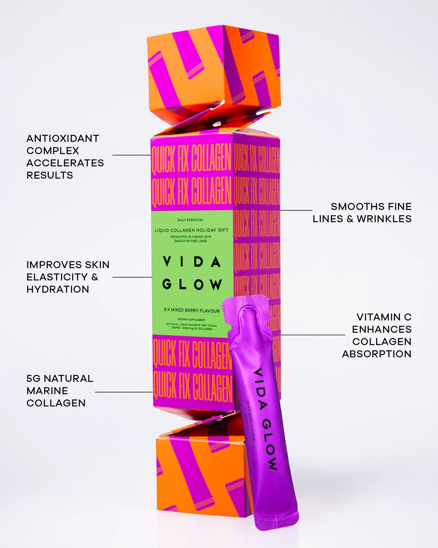 Liquid Collagen Holiday Mix Bon Bon