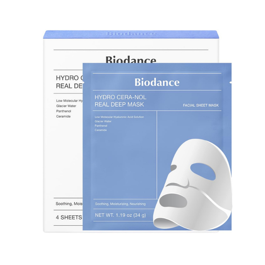 Hydro Cera-nol Real Deep Mask Pack (4pc)