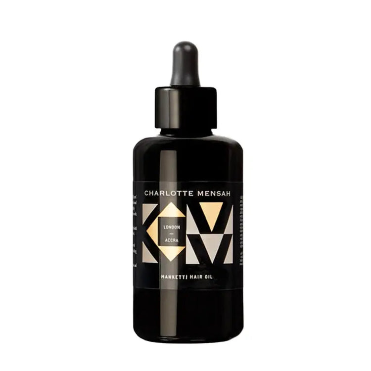 Charlotte Mensah Manketti Hair Oil for afro, curly and coily hair, at Beauty Edit Mayfair